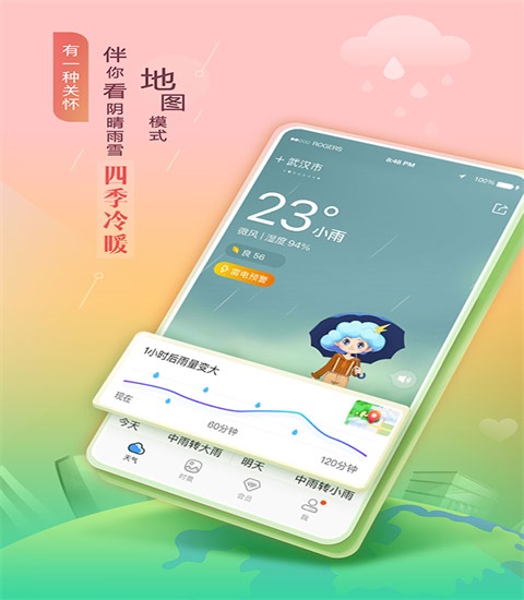 墨迹天气预报下载2021最新版免费:怎么查看卫星云图