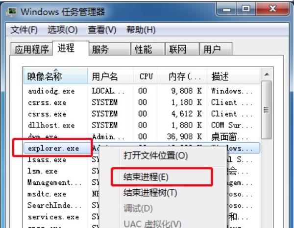 Windows7系统开机不显示桌面解决方法介绍