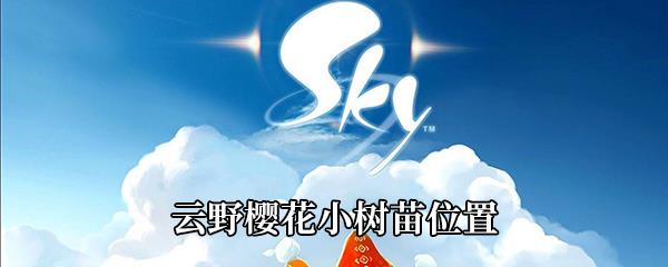 Sky光遇云野樱花小树苗位置