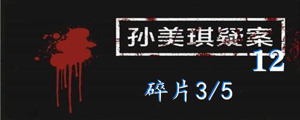 孙美琪疑案:12五级线索碎片3/5