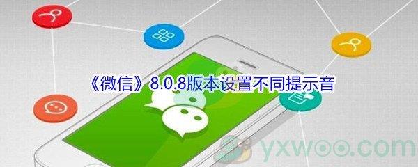 微信8.0.8版本设置不同提示音方法