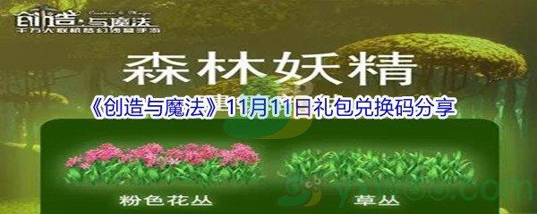 2021创造与魔法11月11日礼包兑换码分享