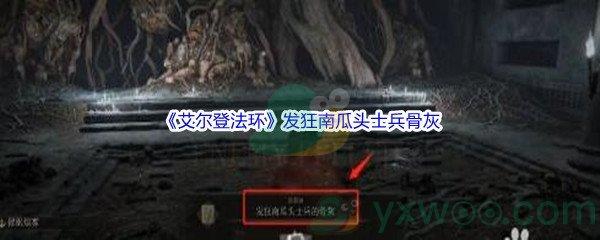 艾尔登法环发狂南瓜头士兵骨灰获得方法