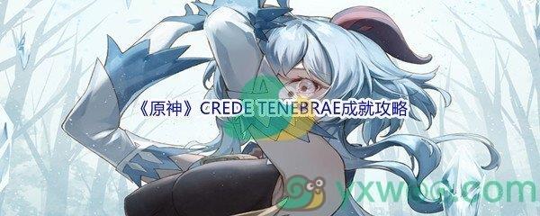 原神CREDE TENEBRAE成就完成攻略