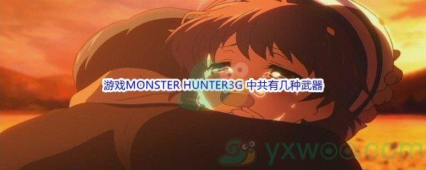 哔哩哔哩游戏MONSTER HUNTER3G中共有几种武器