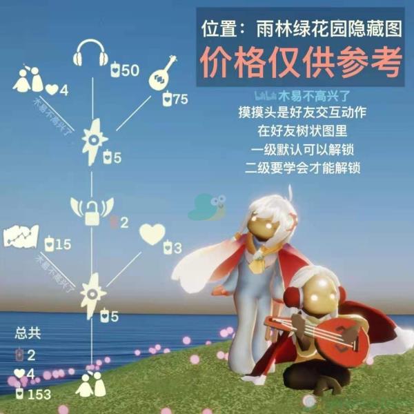 sky光遇红耳机先祖兑换图表介绍